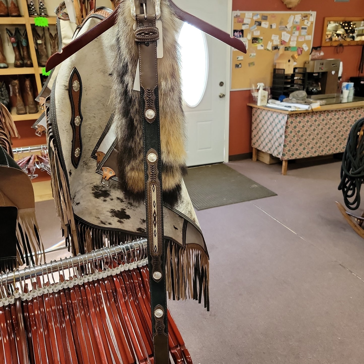 Nocona Mens belt-slv N2475701