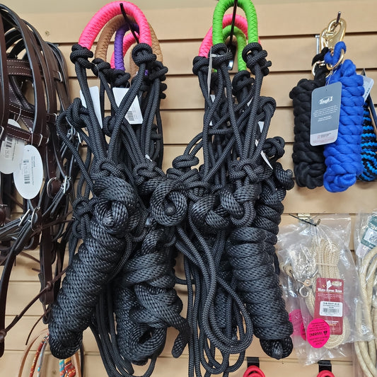 Lead rope with halter