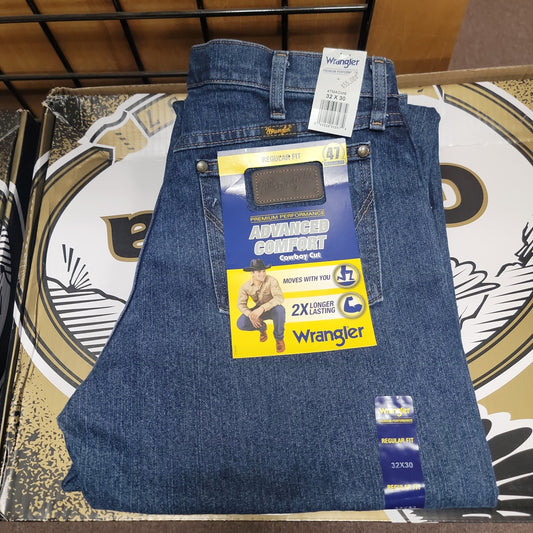 MENS WRANGLER 1047MACMS-BLUE