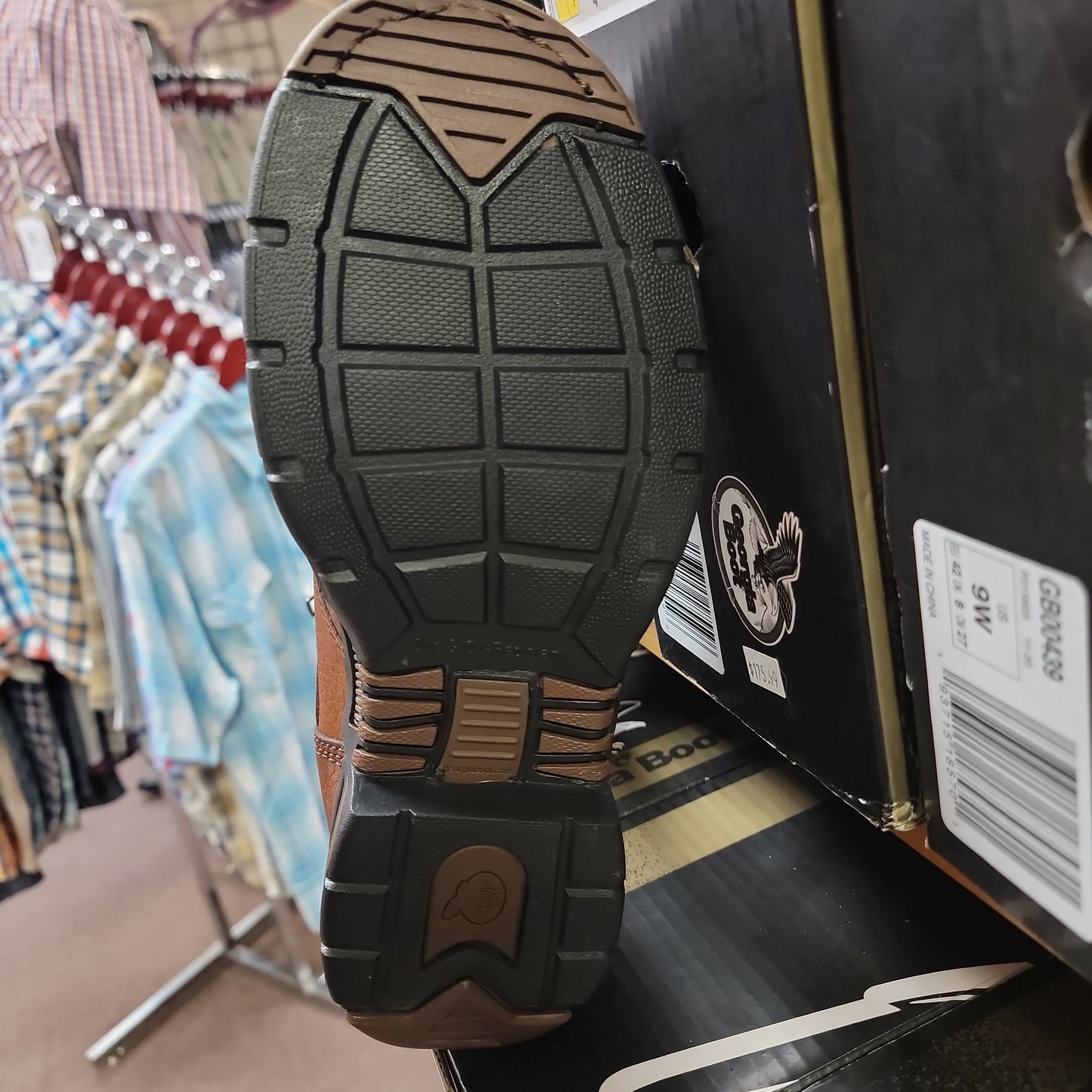 Boots - Mens Georgia Boot Athens-Tan : GB00245