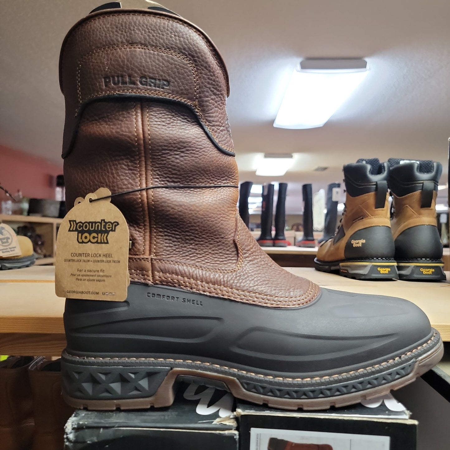 Boots - Mens GA Sq Toe Muddog GB00470