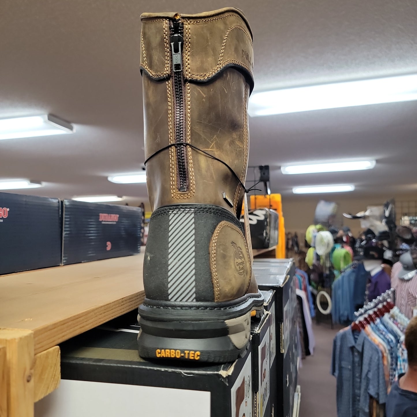 Boots - Mens GA 11'' Workboot-Brown : GB00393