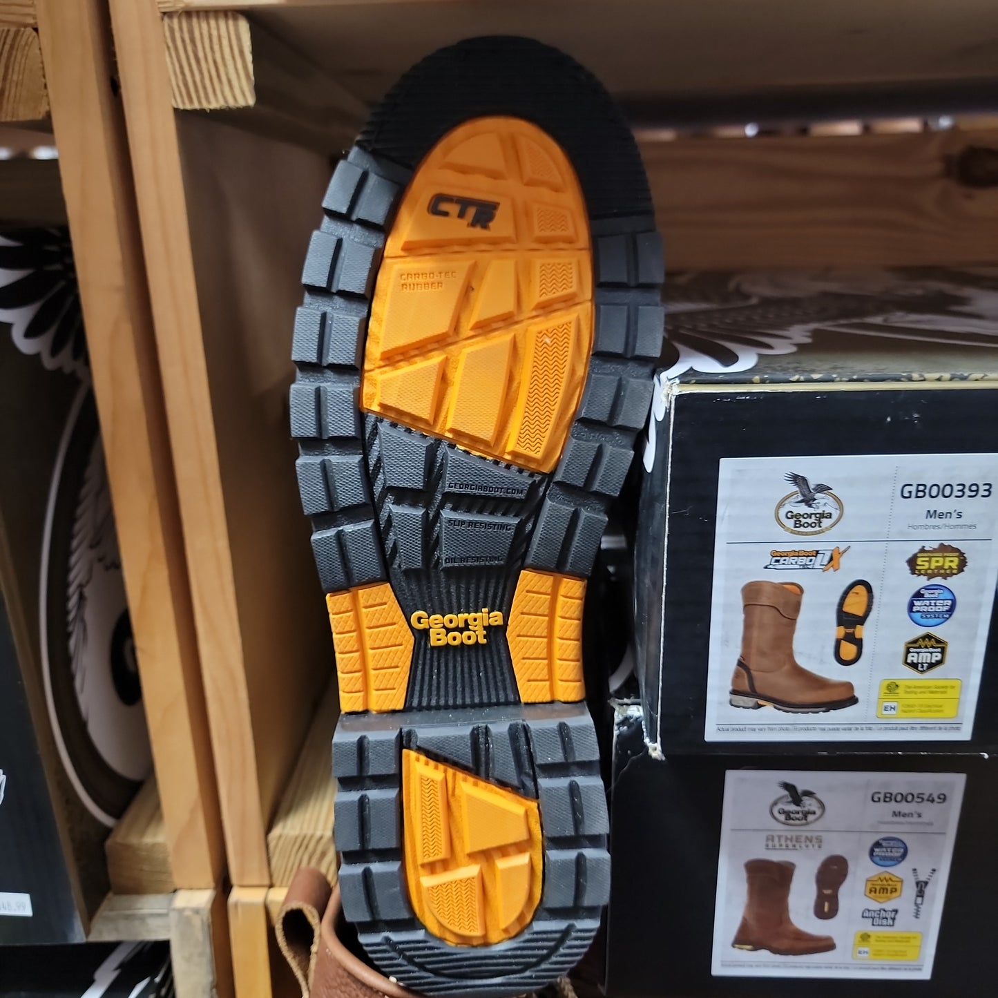 Boots - Mens GA 11'' Workboot-Brown : GB00393