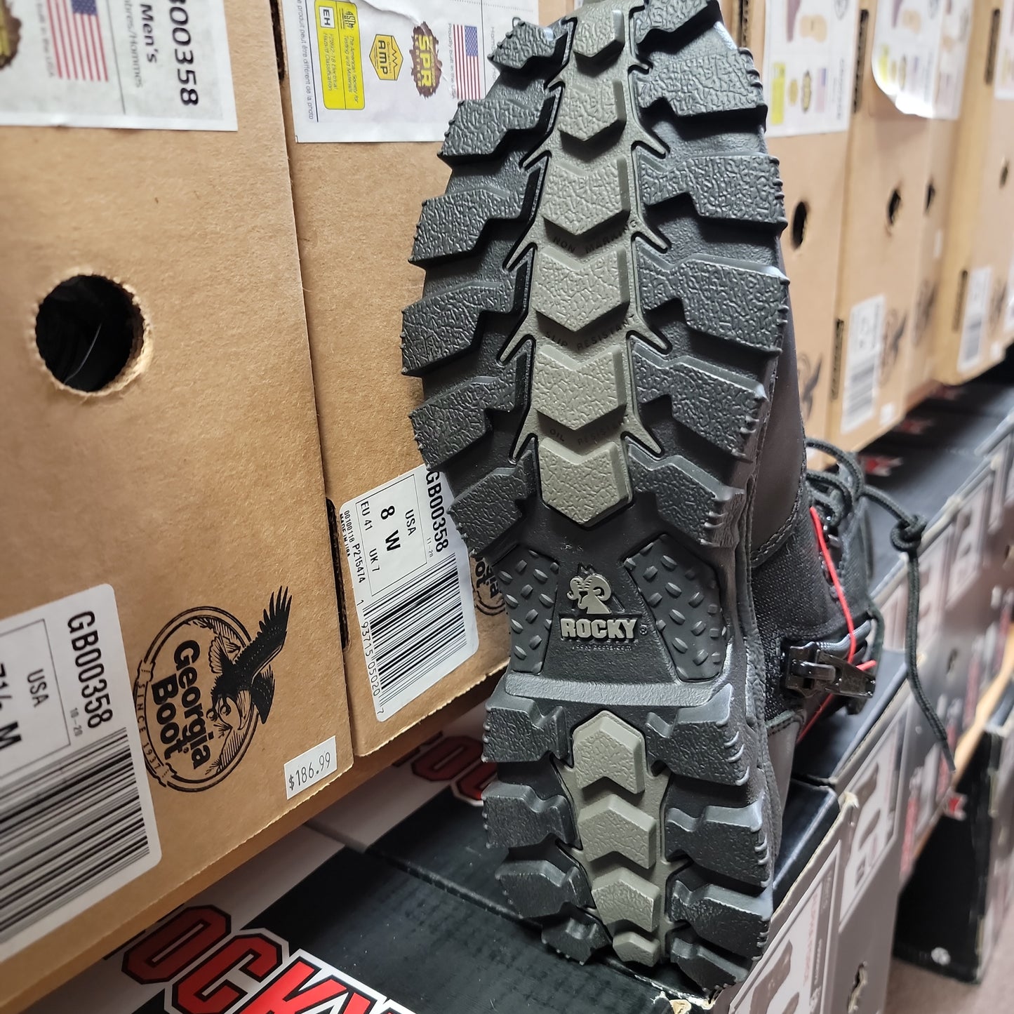 Boots - Mens Rocky Alpha Zip-Black : FQ0002173