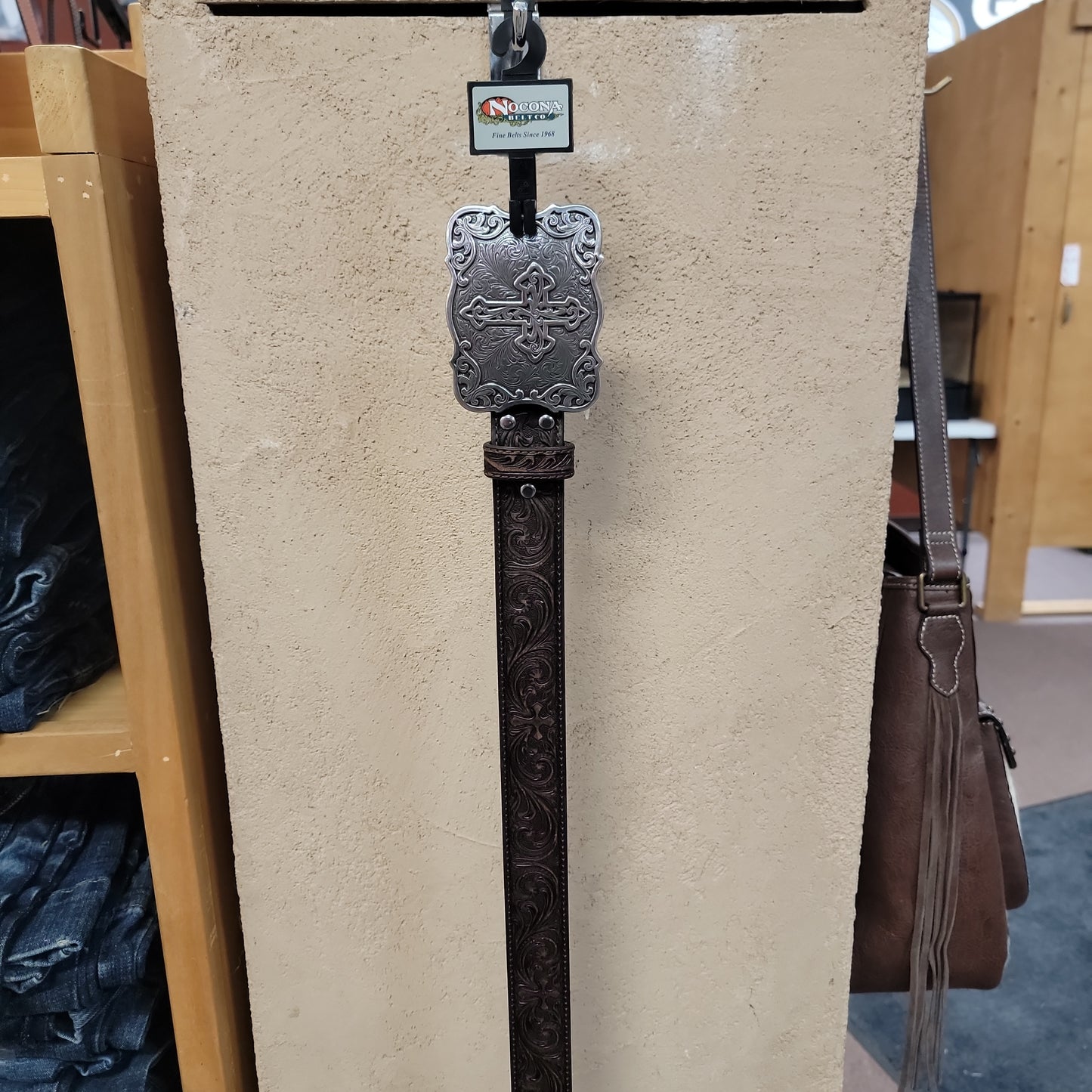 Nocona Ladies Belt-Cross : S