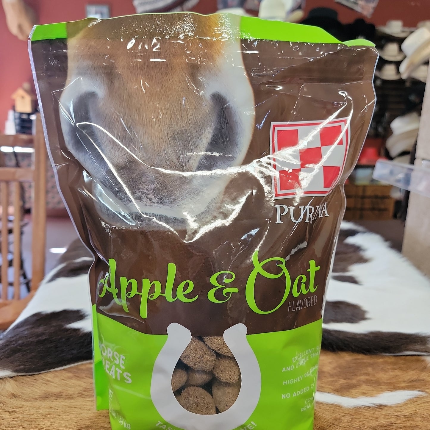 Purina Apple & Oat Treats-Lime : 56OZ