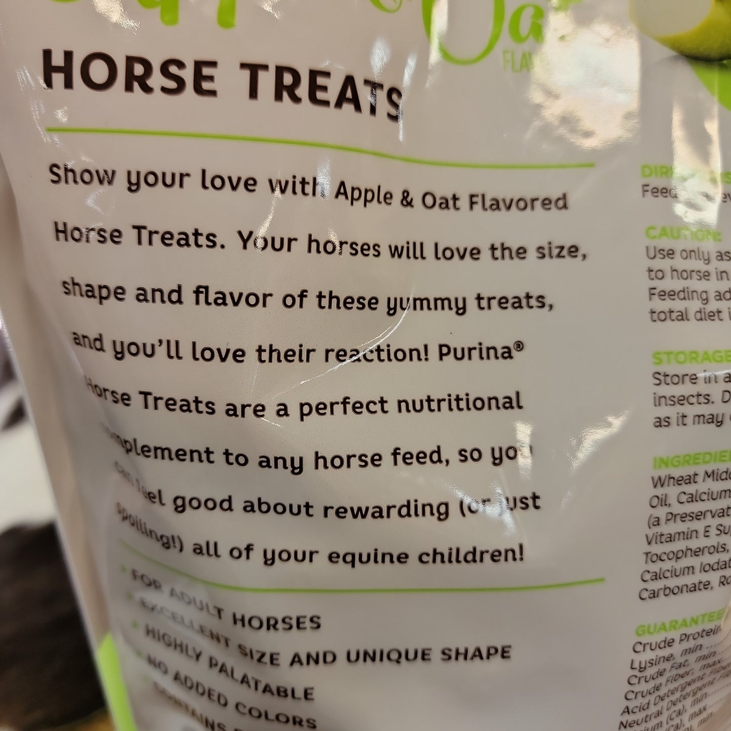 Purina Apple & Oat Treats-Lime : 56OZ