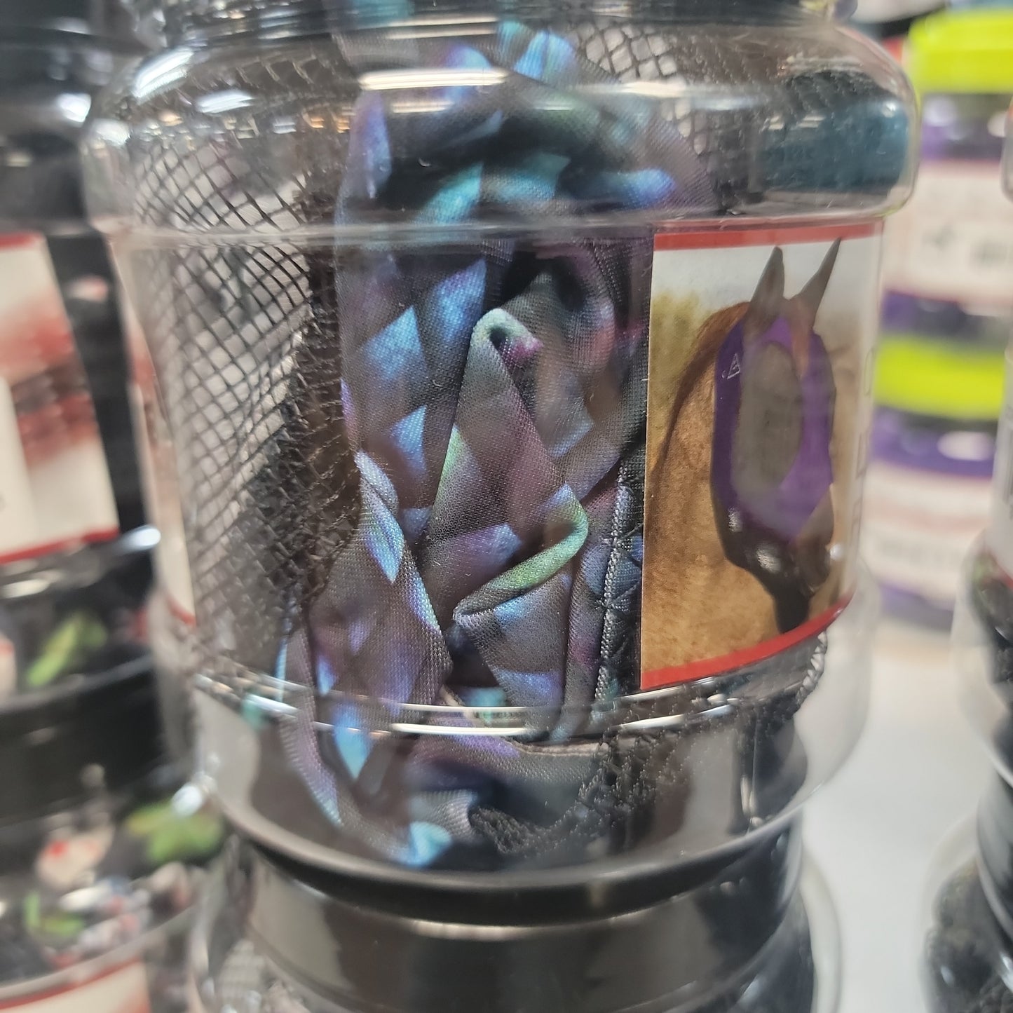 PC Lycra Fly Mask Oversize