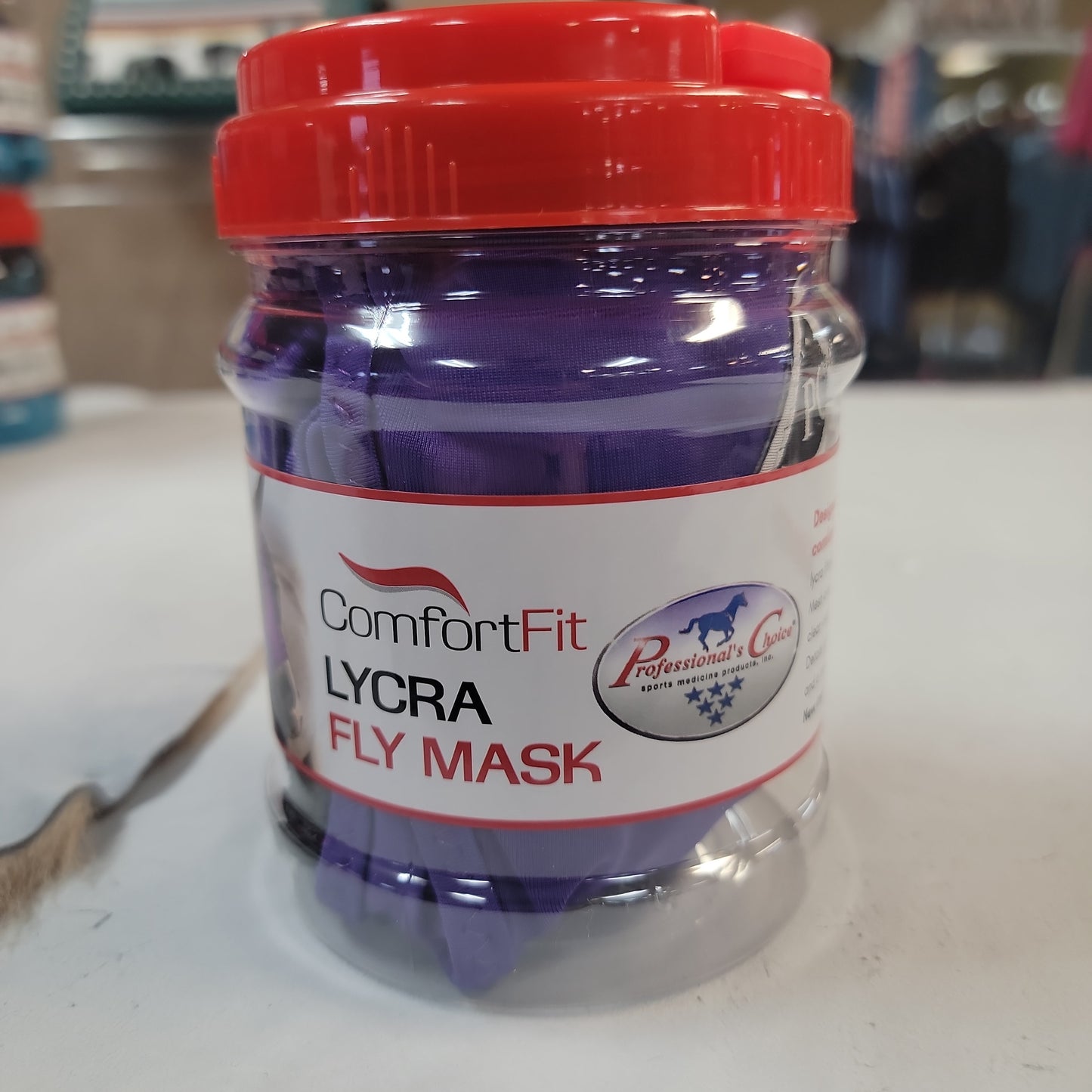 PC Lycra Fly Mask Horse