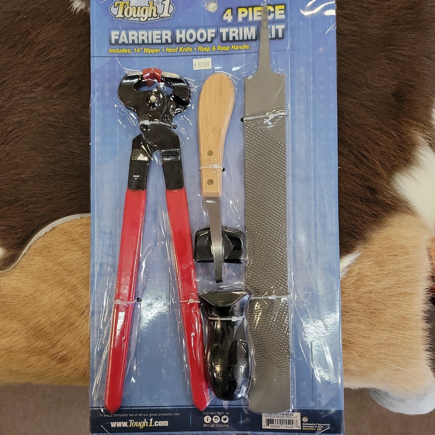 Tough one hoof trim kit