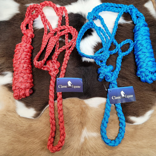 Classic Equine braided rope with lead