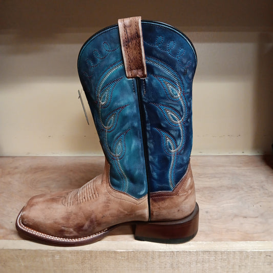 Boots - Men Dan Post Sq Toe-Blue : 7