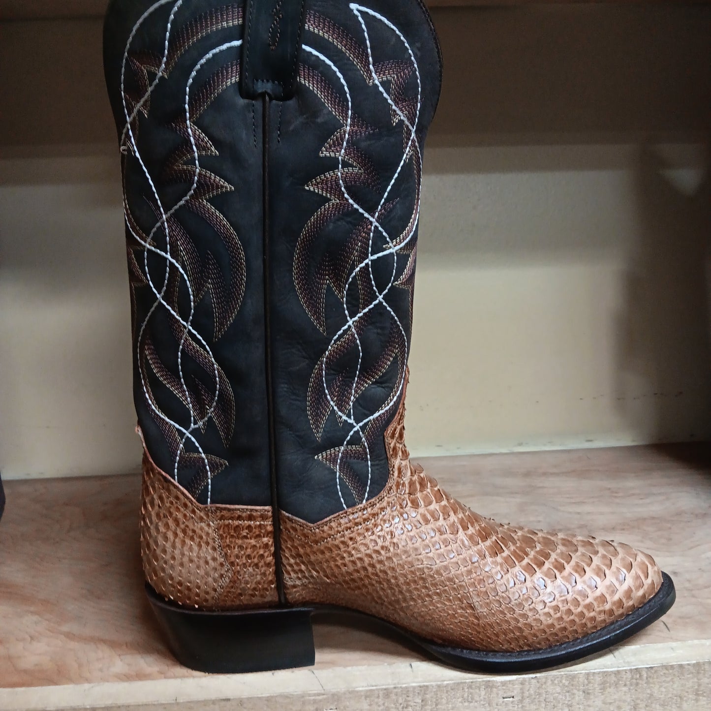 Boots - Mens Dan Post Python-Honey : 9EW