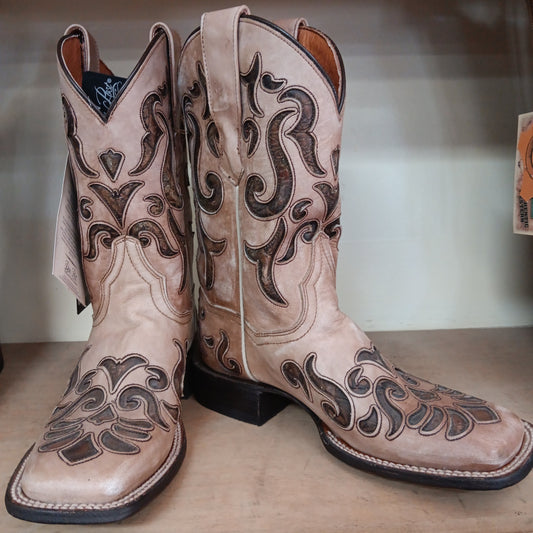 Boots - Ladies Dan Post Vanna-Tan : 6