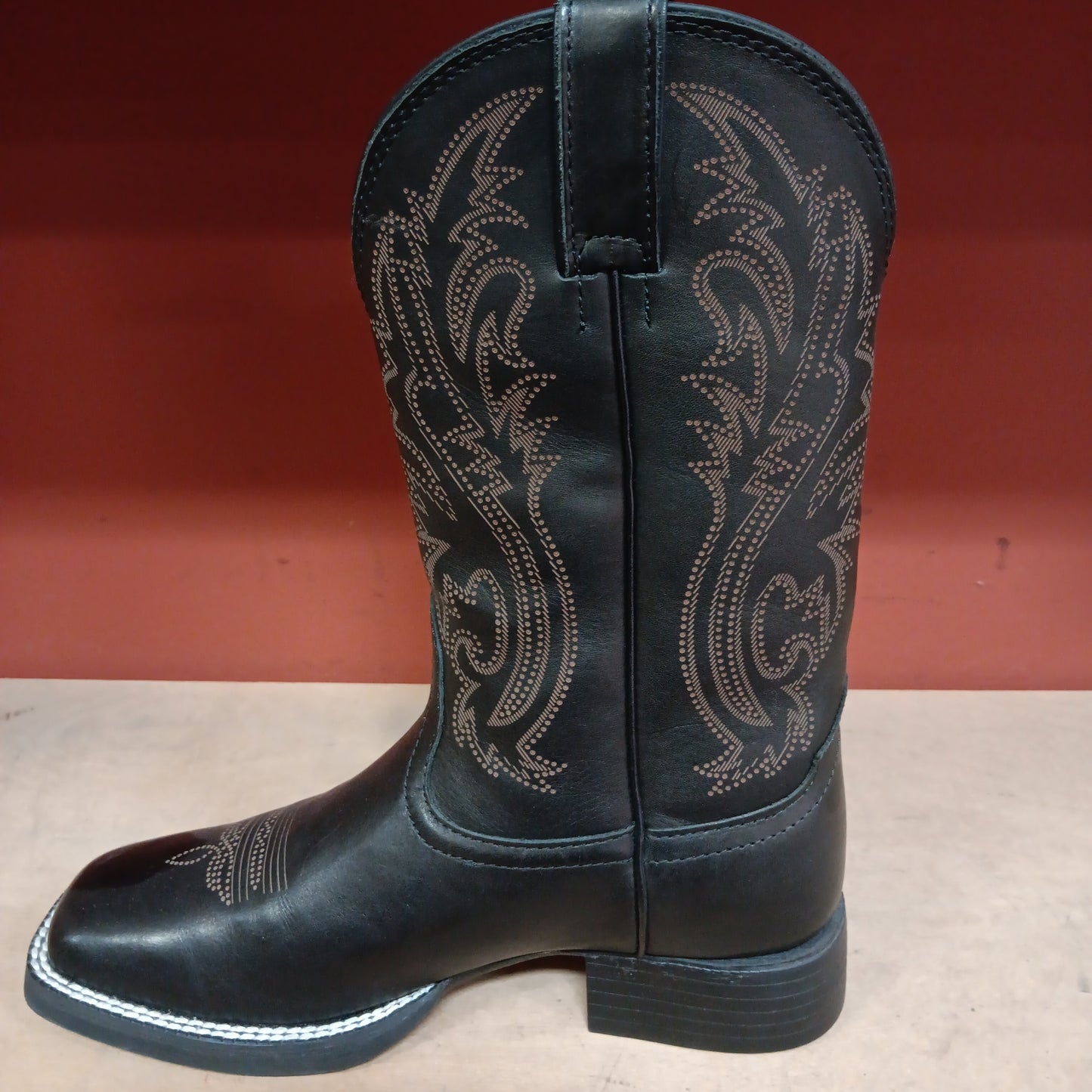 Boots - Ladies Nocona Deerta BK-Black : NL1701