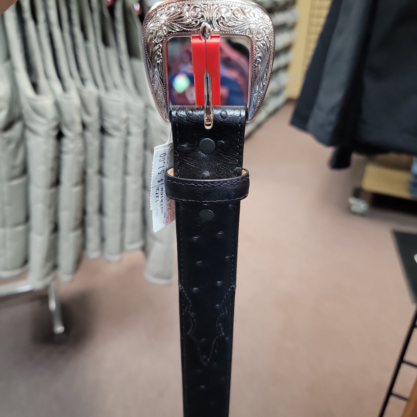 Belt - Tony Lama-Black :