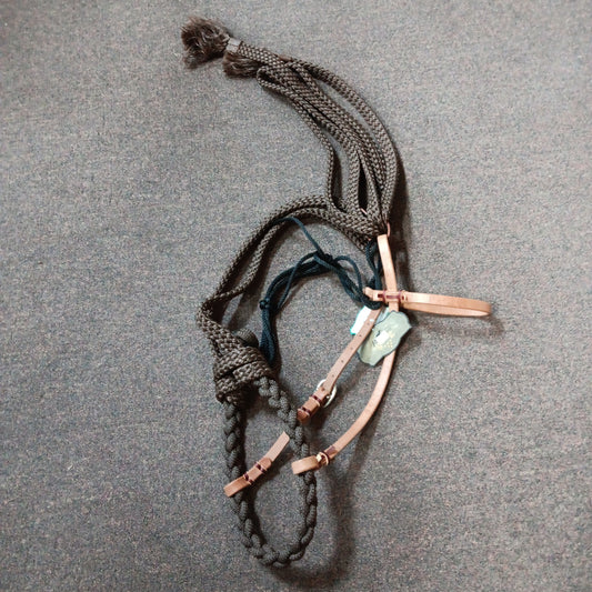 PC Loping Hackamore-Brown