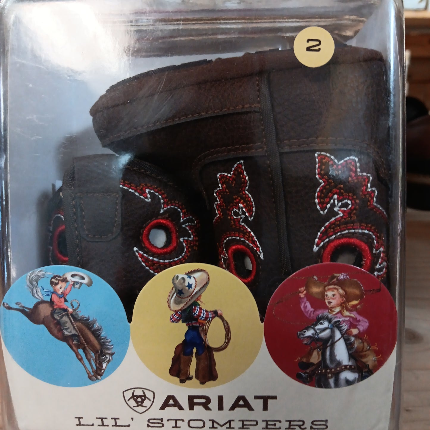 M&F Lil Stompers Rough Stock-Red A442001602