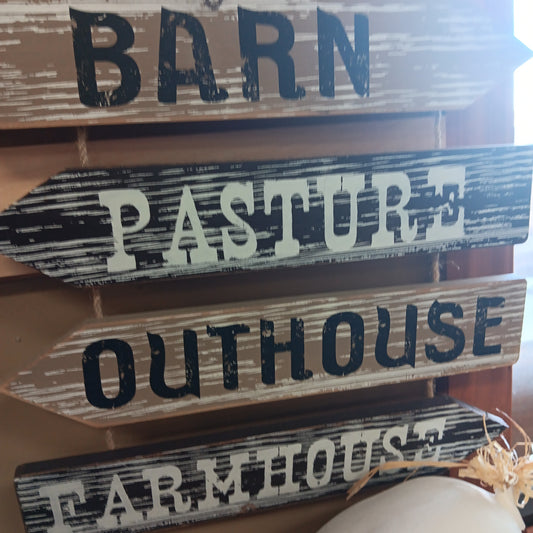 HOME DECOR BARN SIGN