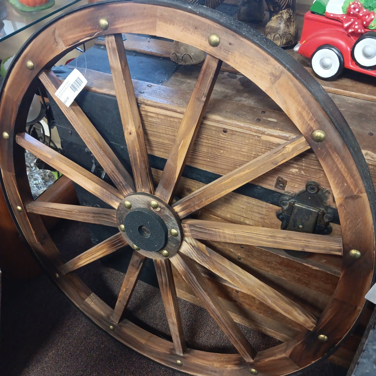 HOME DECOR WAGON WHEEL