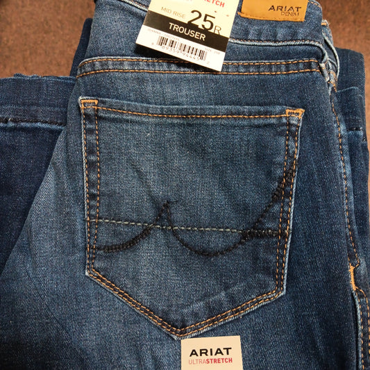 WMNS ARIAT ULT STRETCH JEANS-BLUE : 10027695