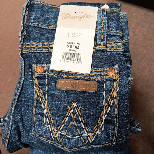 GIRLS WRANGLER JEANS 1009MWGHS