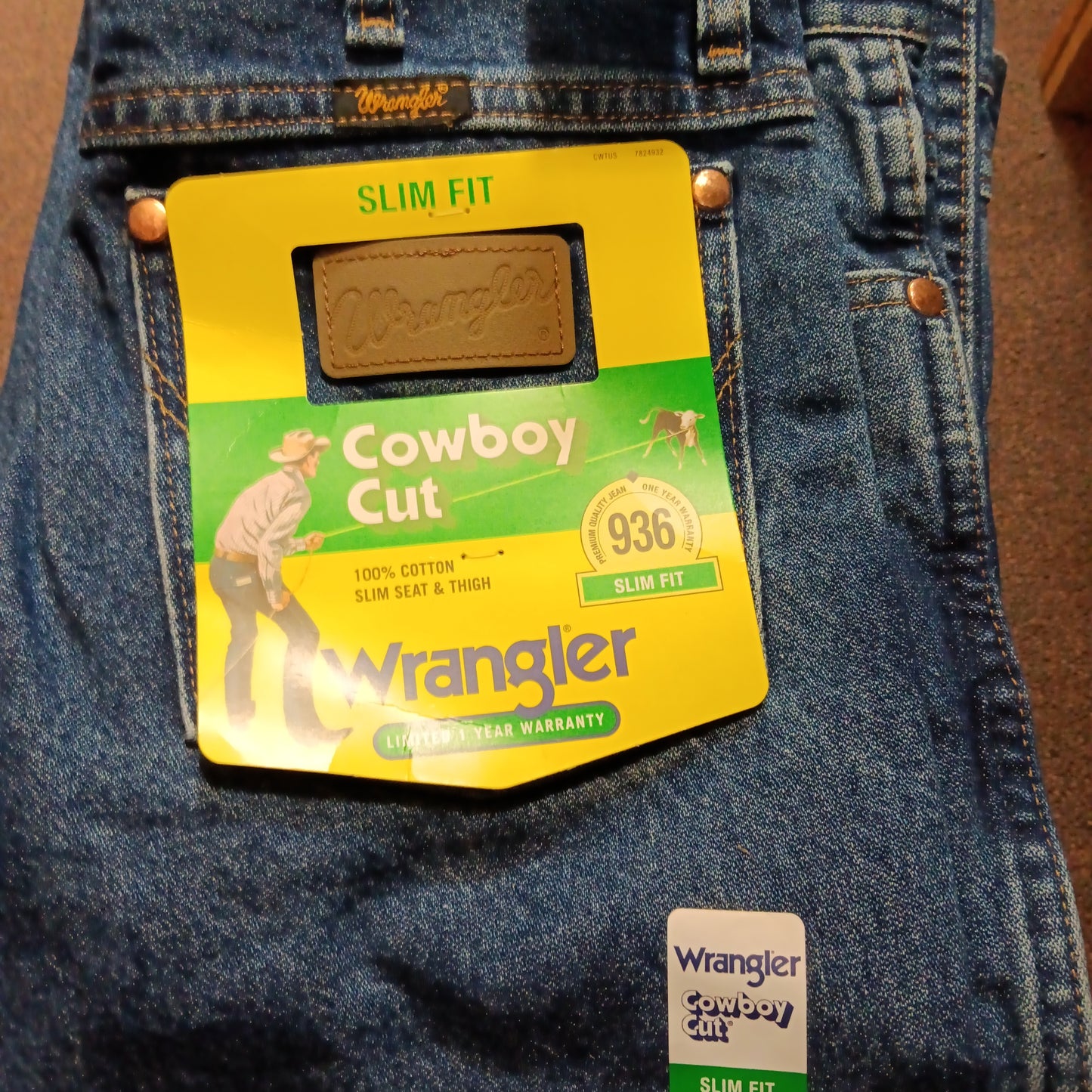 MENS WRANGLER 936GBK-BLUE :