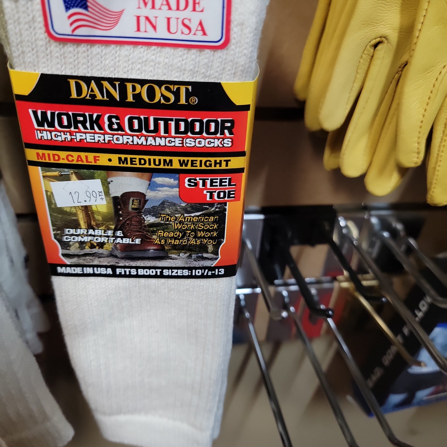 Dan Post steel toe socks-DWMS-