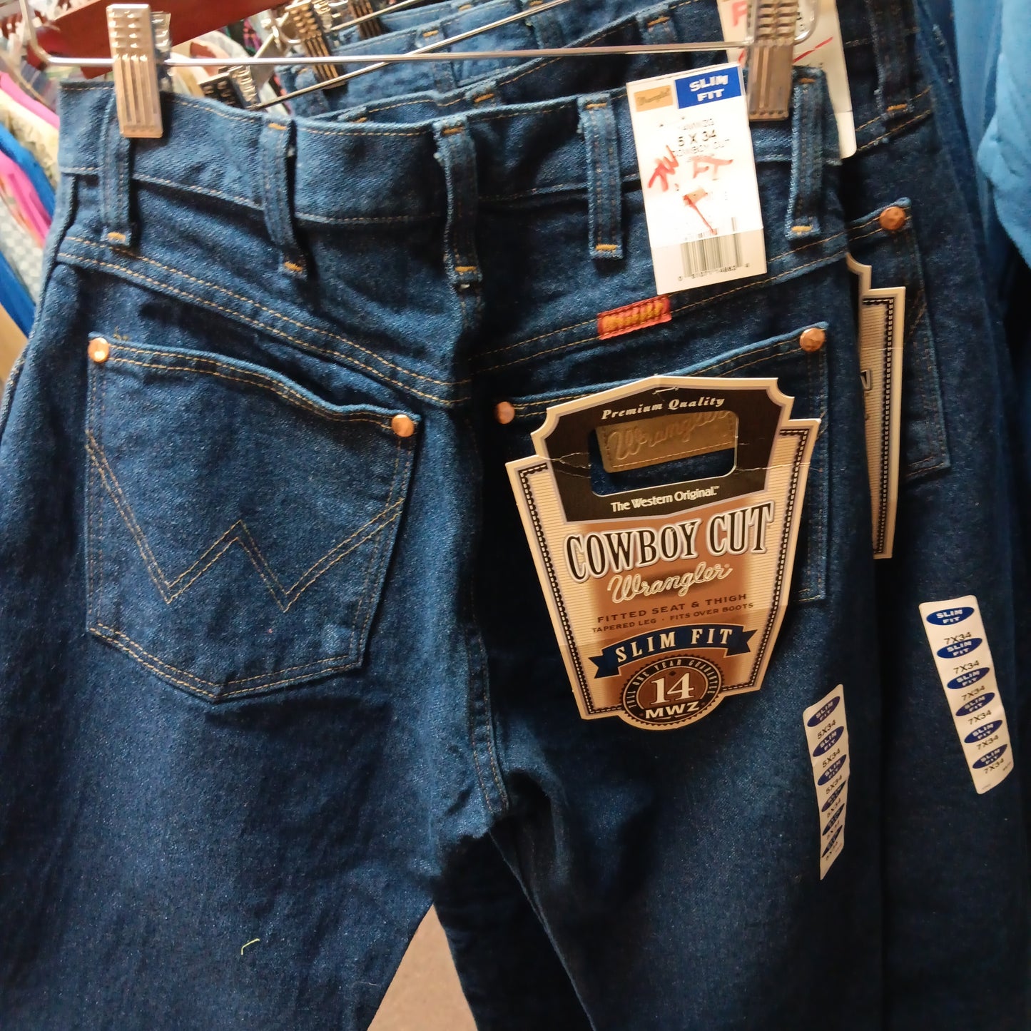 Cowboy cut wrangler-14MWZG