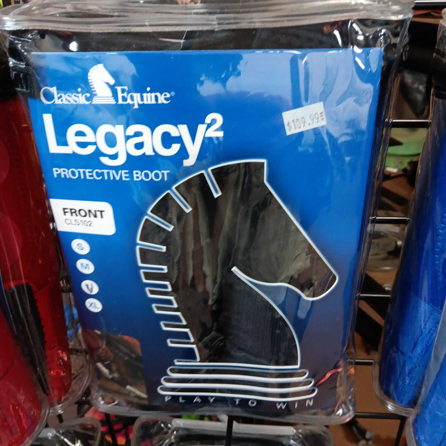 LEGACY2 FRONT PROTECTIVE BOOT-CRIMSON :