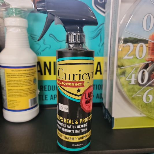Curicyn Dual Action Gel-spray btl : 16oz