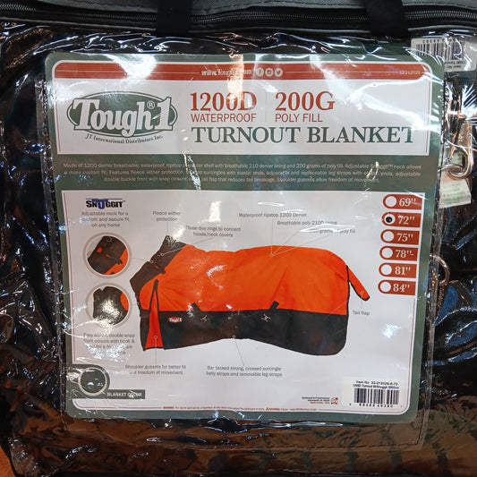 Tough 1 1200D Turnout Blanket 72inch