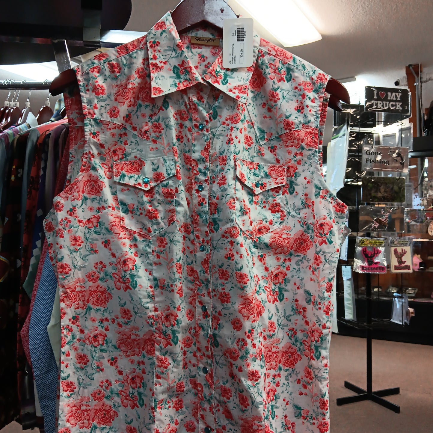 Women sleeveless wrangler LW6445M