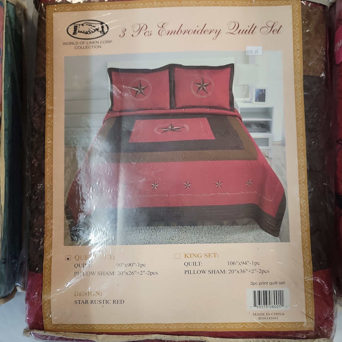 Queen Western Comforter set