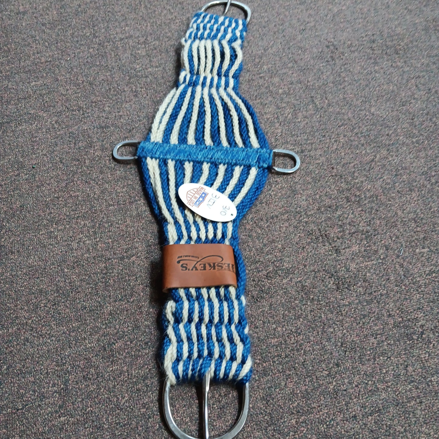 Teskey's 32" mohair roper cinch