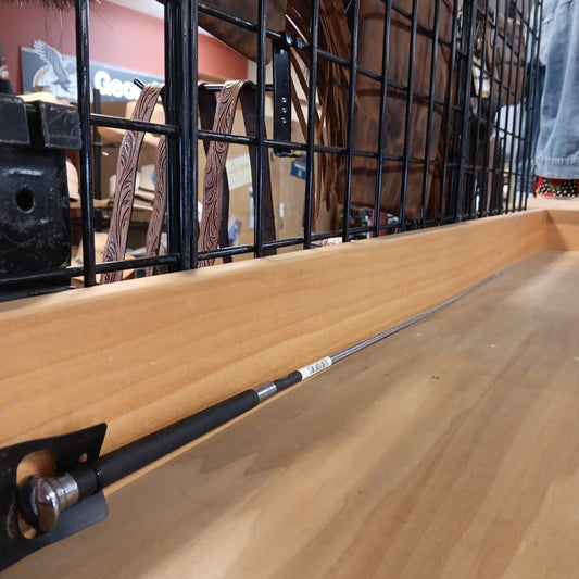 Weaver flex whip chrome tip gray