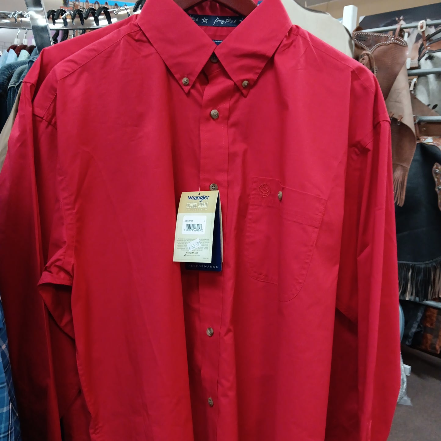 Mens George Strait Western Shirt