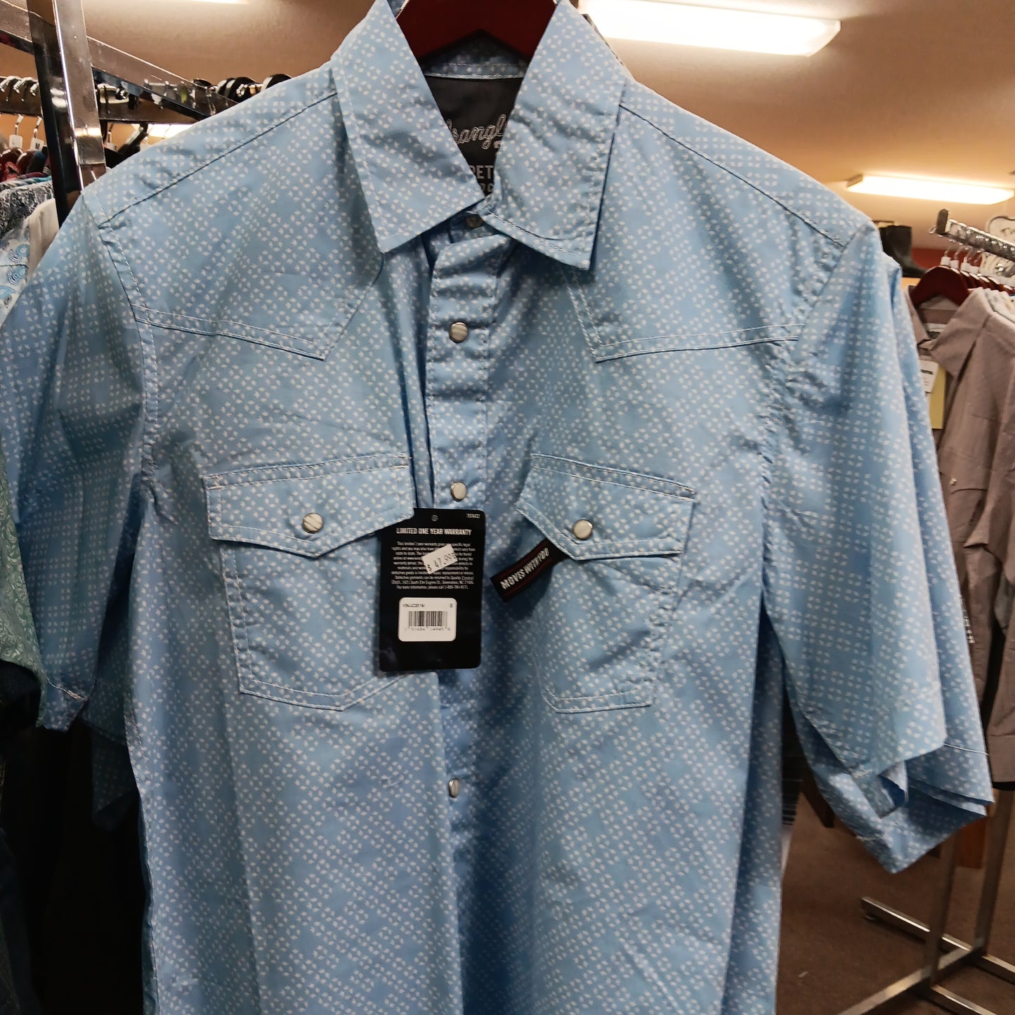 MENS WRANGLER Shortsleeve George strait collection