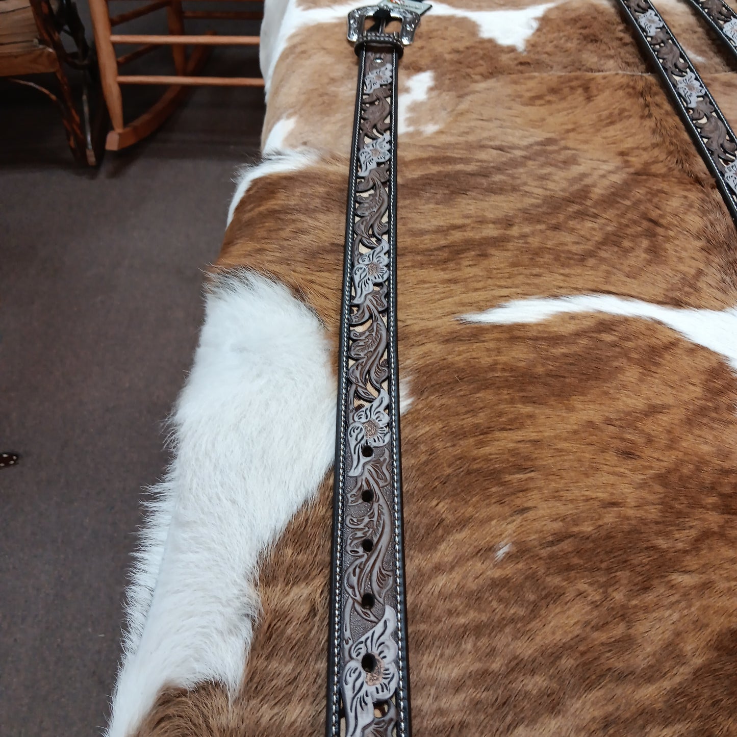 Girls Nocona Flower belts N4440902