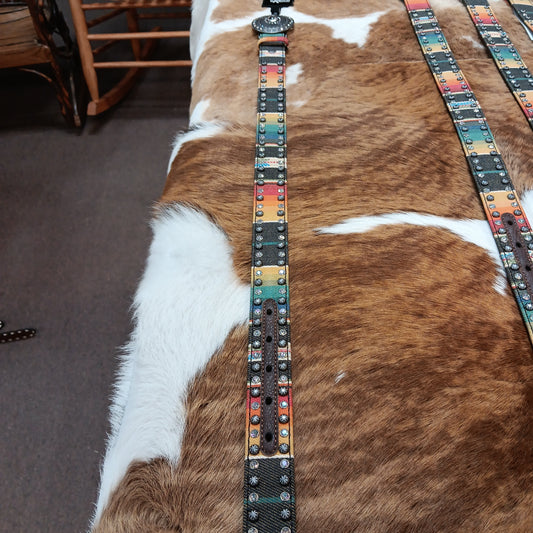 Girls Angel Ranch multi colored belt D130000097