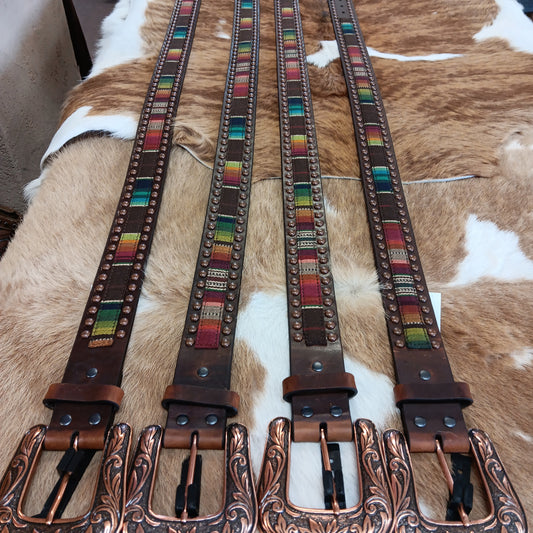 Ladies Ariat multicolored belt A1526097