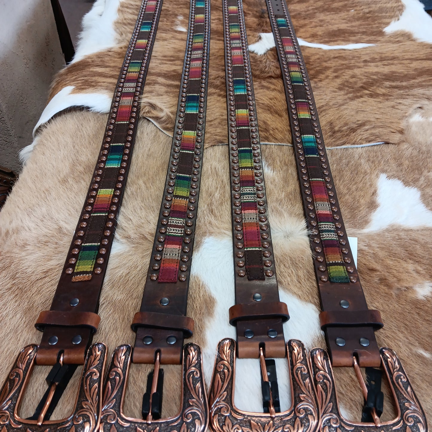 Ladies Ariat multicolored belt A1526097