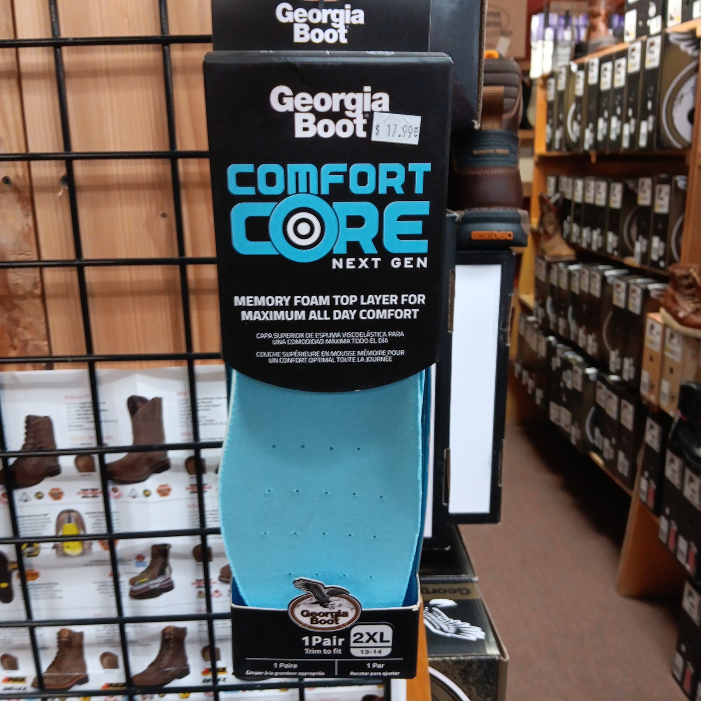 COMFORT CORE MEMORY FOAM-BLUE : 2XL