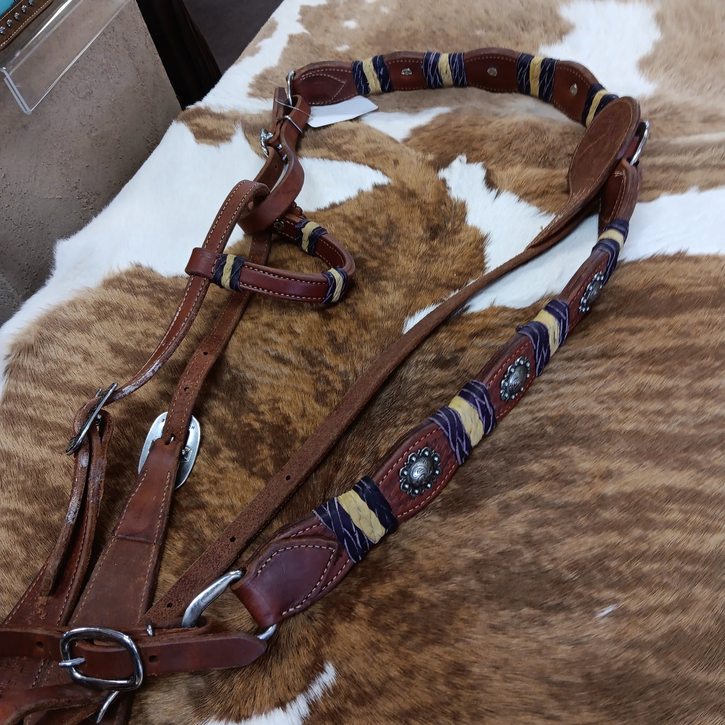 CONCHO HEADSTALL AND BREAST COL