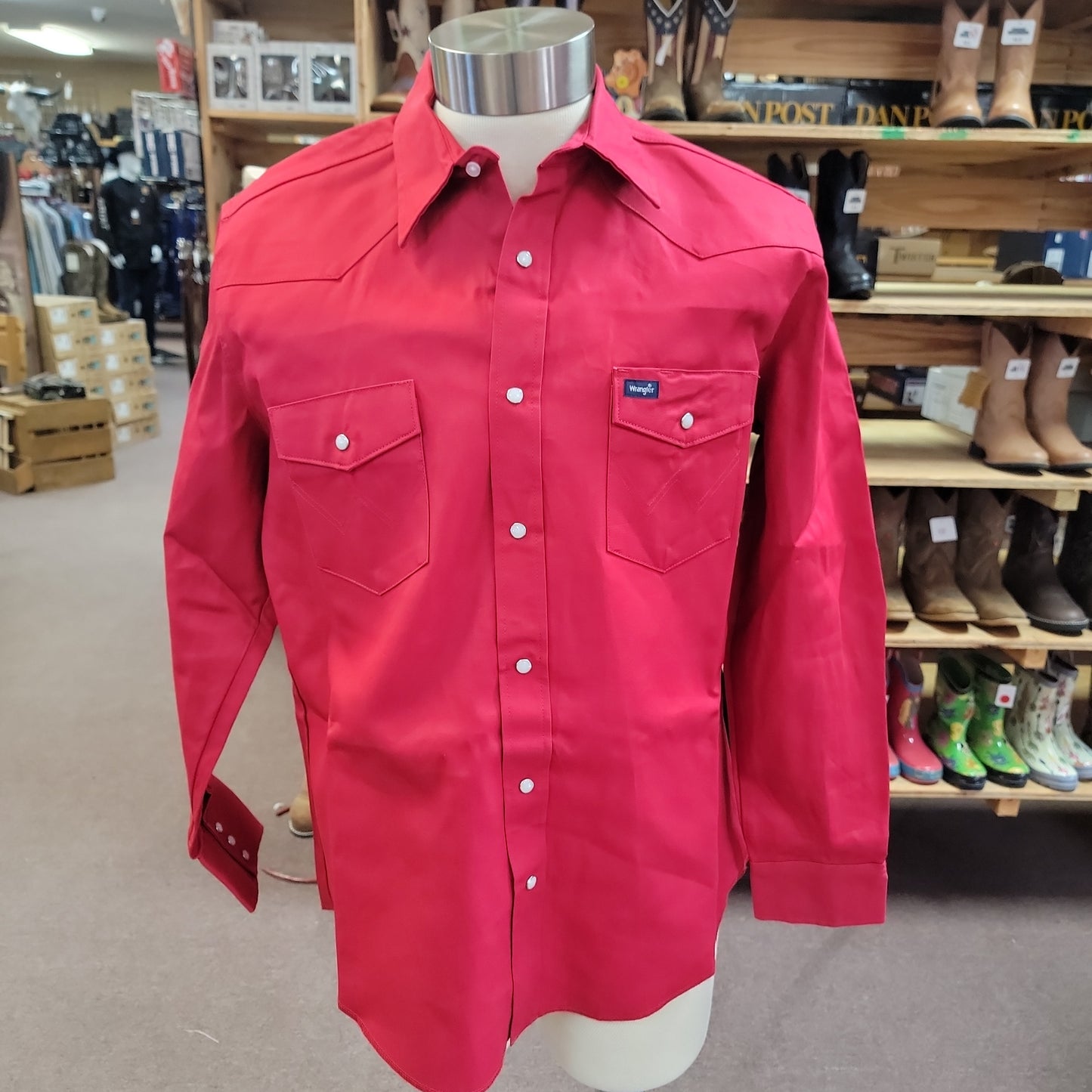 Mens Wrangler LS shirt MS70619