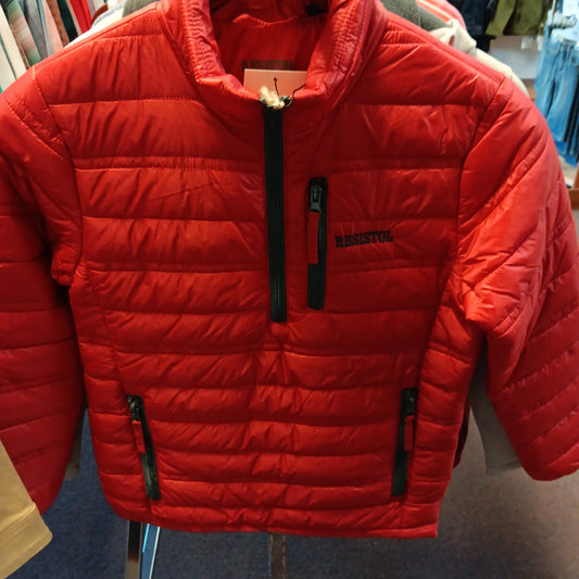 Girls Primaloft jacket-red : m