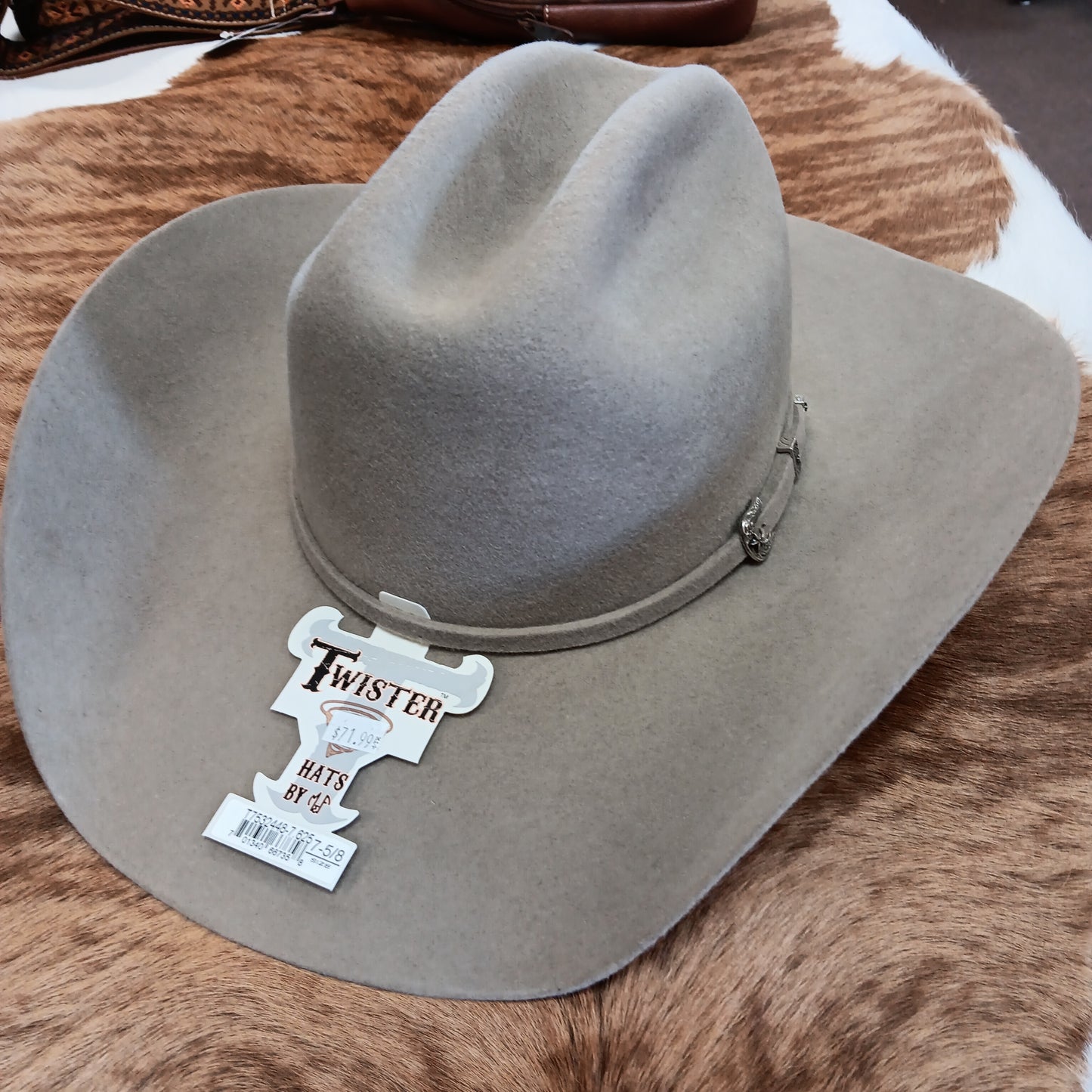 Hat Twister Felt-felt : 7 5/8