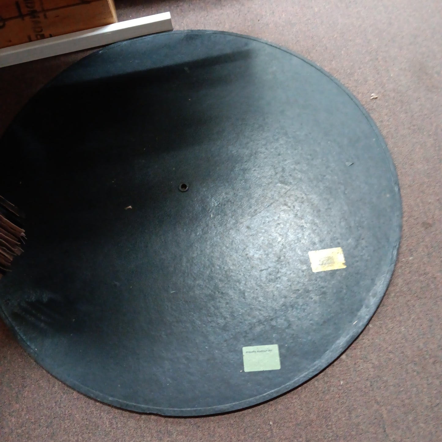 Mineral feeder lid-Black : 3 sq