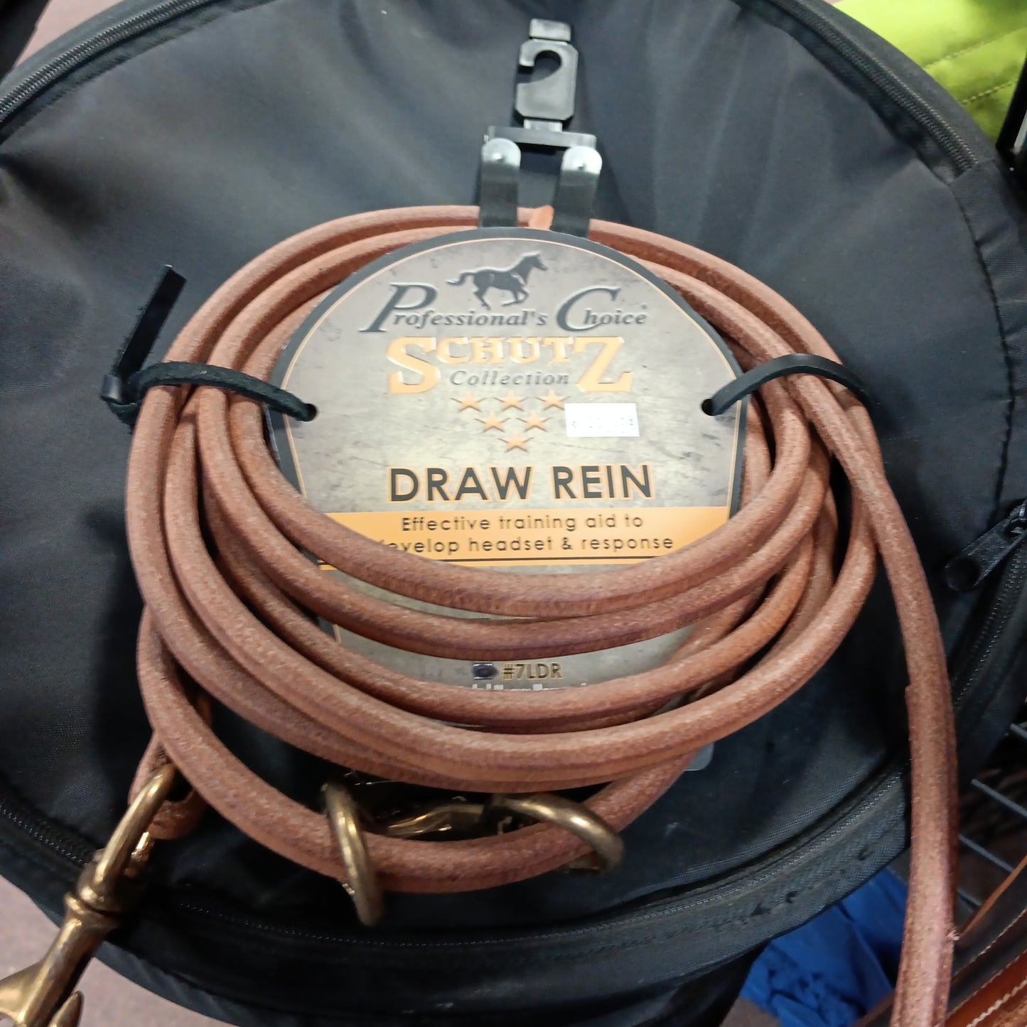 REINS DRAW ROUND LEATHER