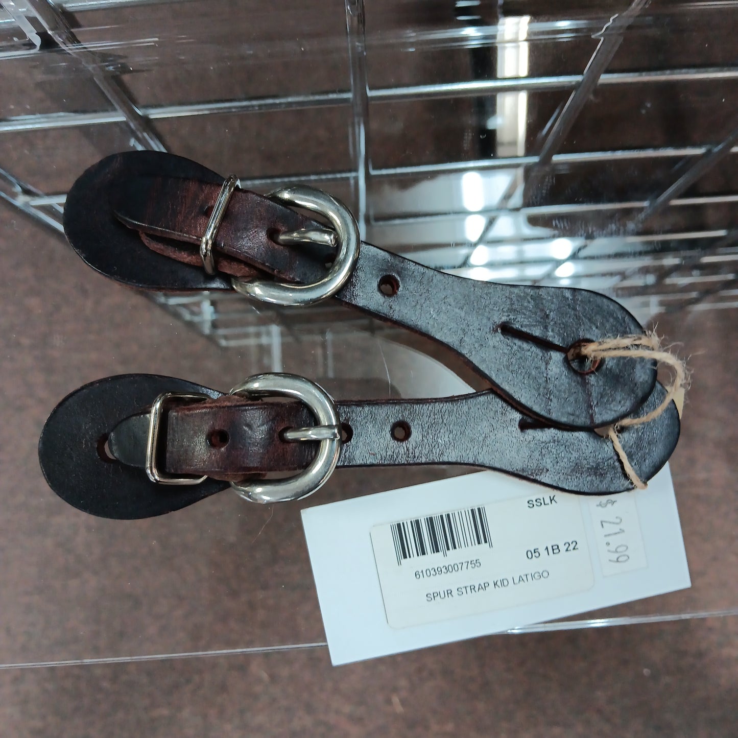 SPUR STRAP KID LATIGO-LEATHER : KID